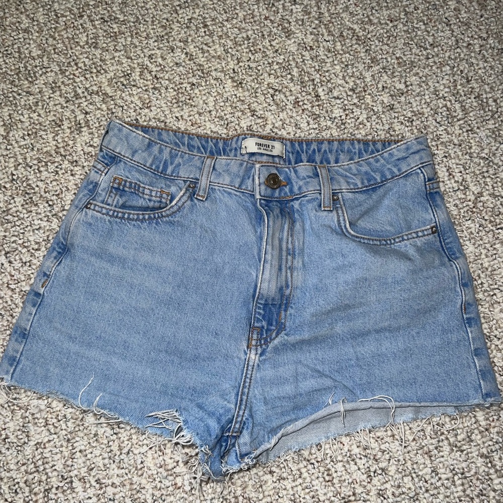 High waisted shorts